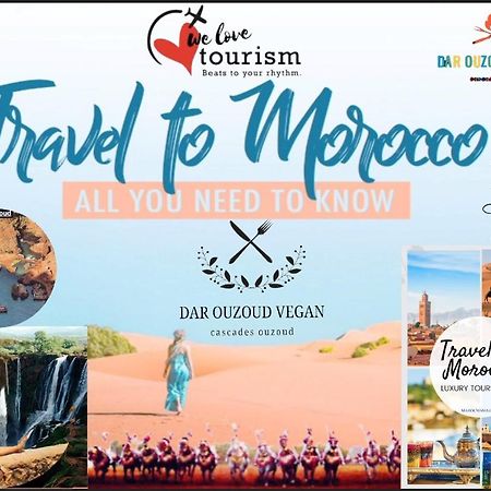 Dar Ouzoud Vegan Hotell Eksteriør bilde