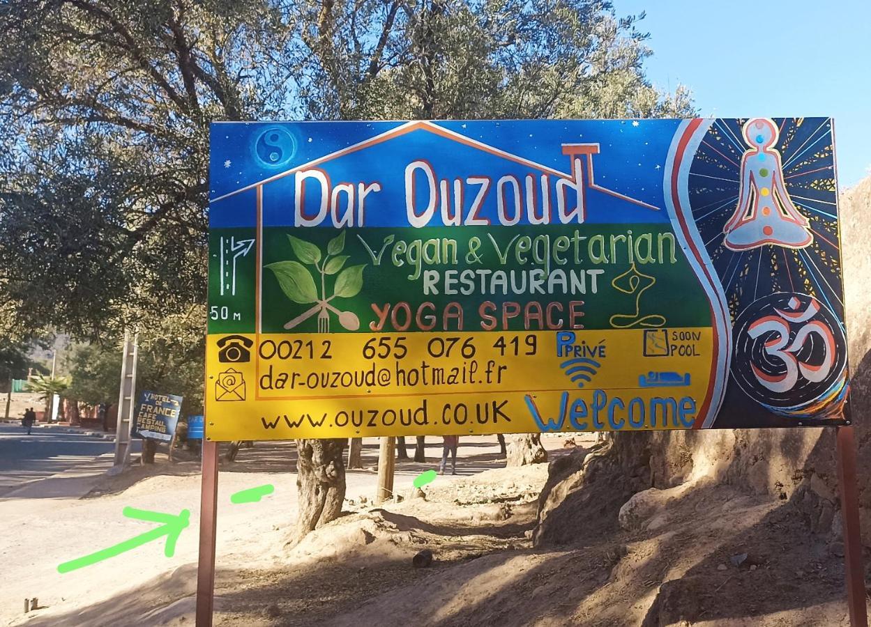 Dar Ouzoud Vegan Hotell Eksteriør bilde