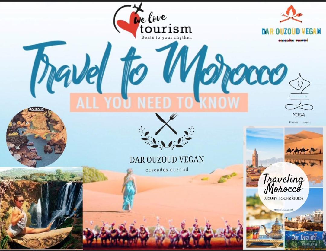Dar Ouzoud Vegan Hotell Eksteriør bilde